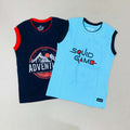 Seesaa sleeveless T-Shirt Combo Pack Of 2