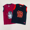 Seesaa sleeveless T-Shirt Combo Pack Of 2