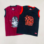 Seesaa sleeveless T-Shirt Combo Pack Of 2