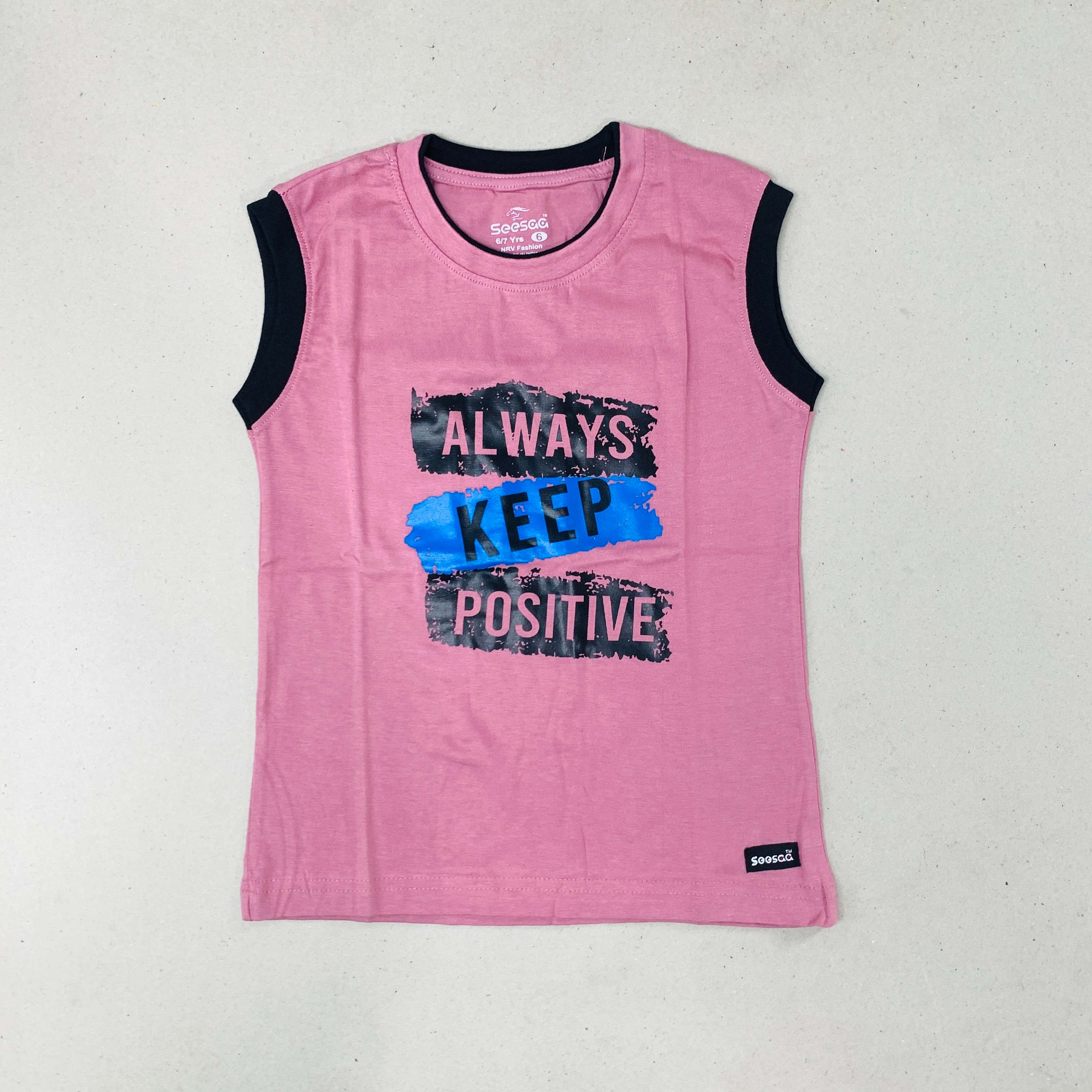 Seesaa sleeveless T-Shirt Combo Pack Of 2