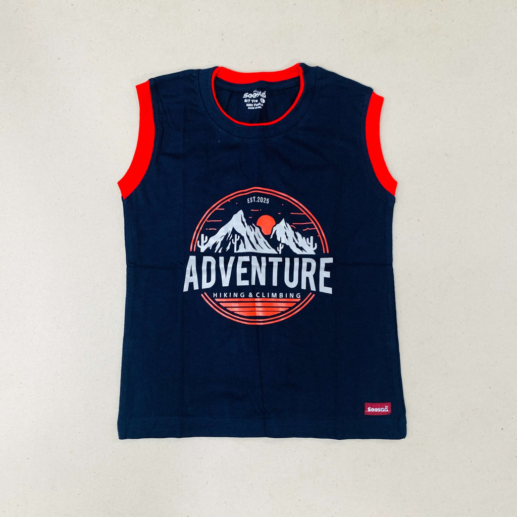 Seesaa sleeveless T-Shirt Combo Pack Of 2