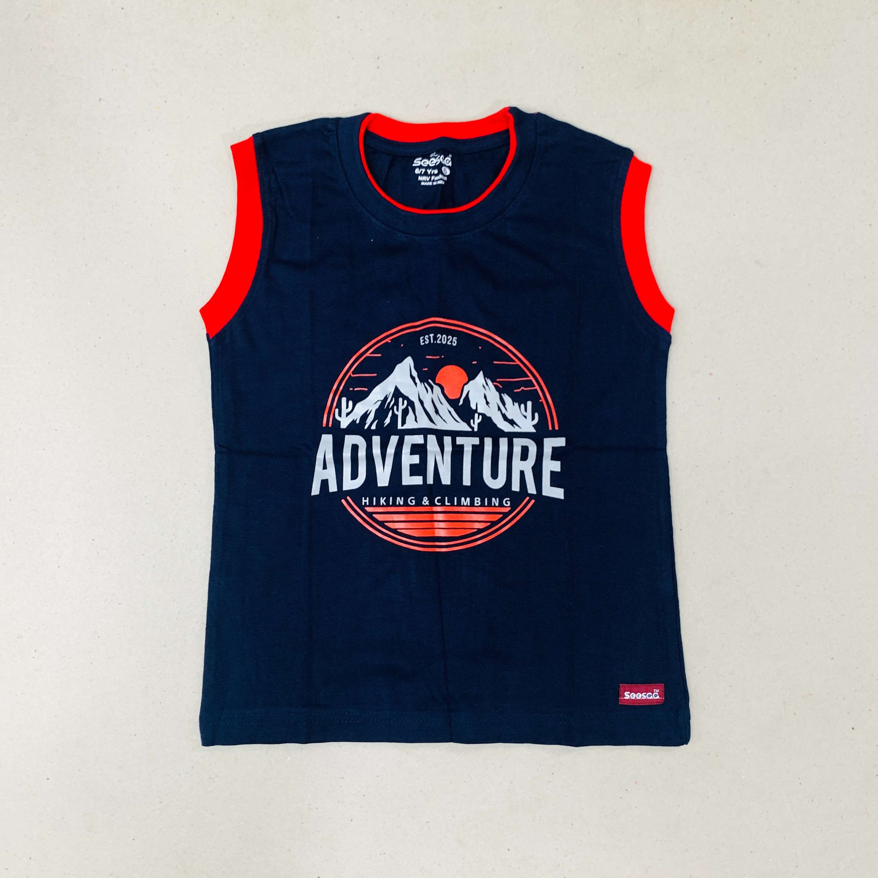 Seesaa sleeveless T-Shirt Combo Pack Of 2