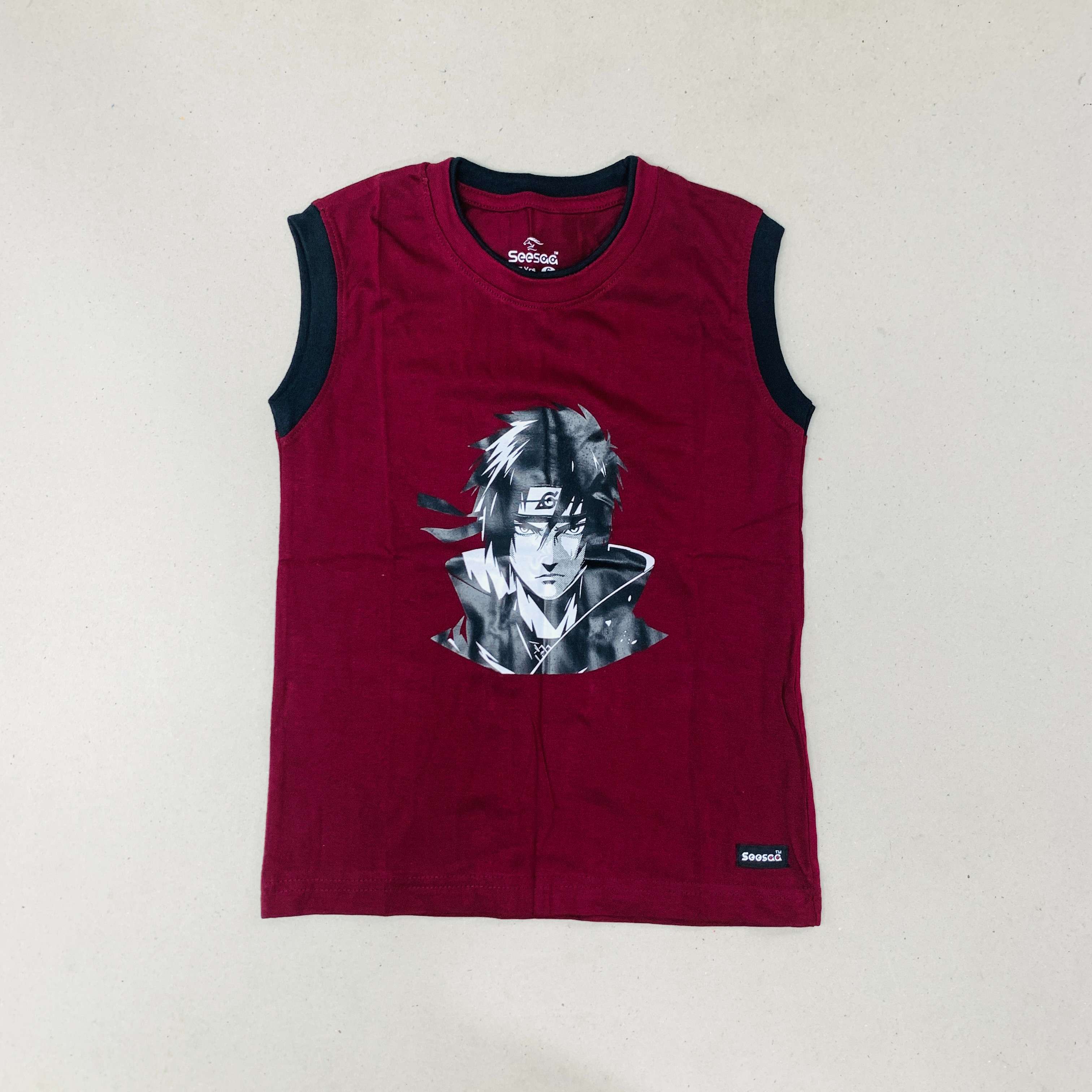 Seesaa sleeveless T-Shirt Combo Pack Of 2