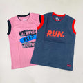 Seesaa sleeveless T-Shirt Combo Pack Of 2