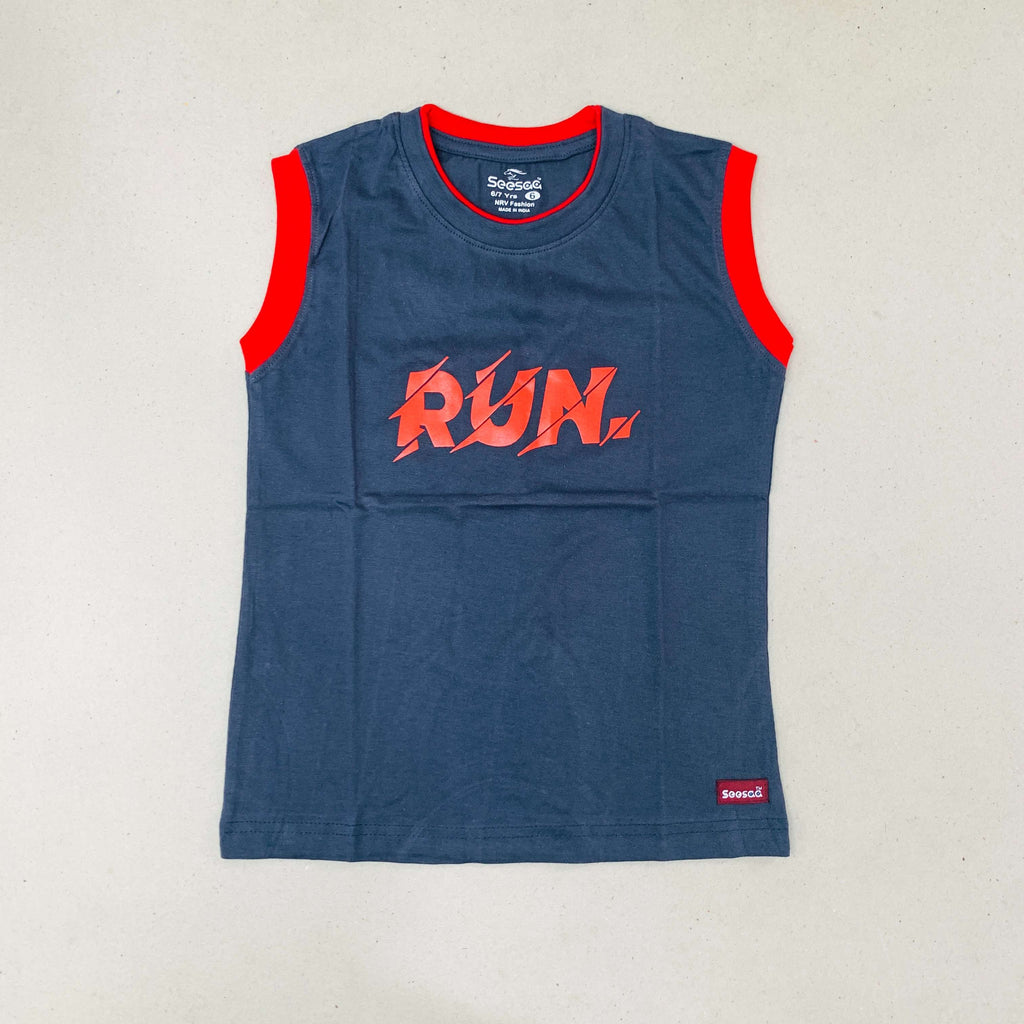 Seesaa sleeveless T-Shirt Combo Pack Of 2