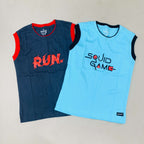 Seesaa sleeveless T-Shirt Combo Pack Of 2