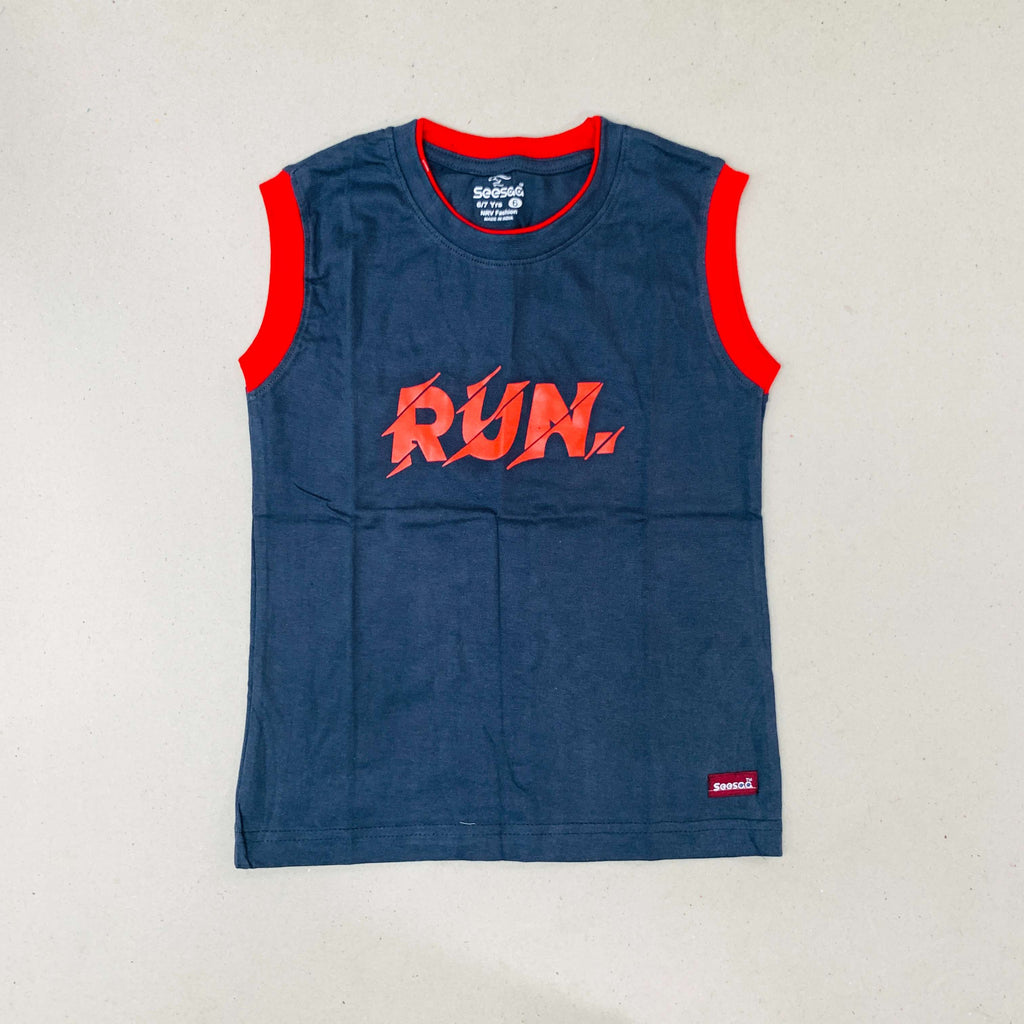 Seesaa sleeveless T-Shirt Combo Pack Of 2