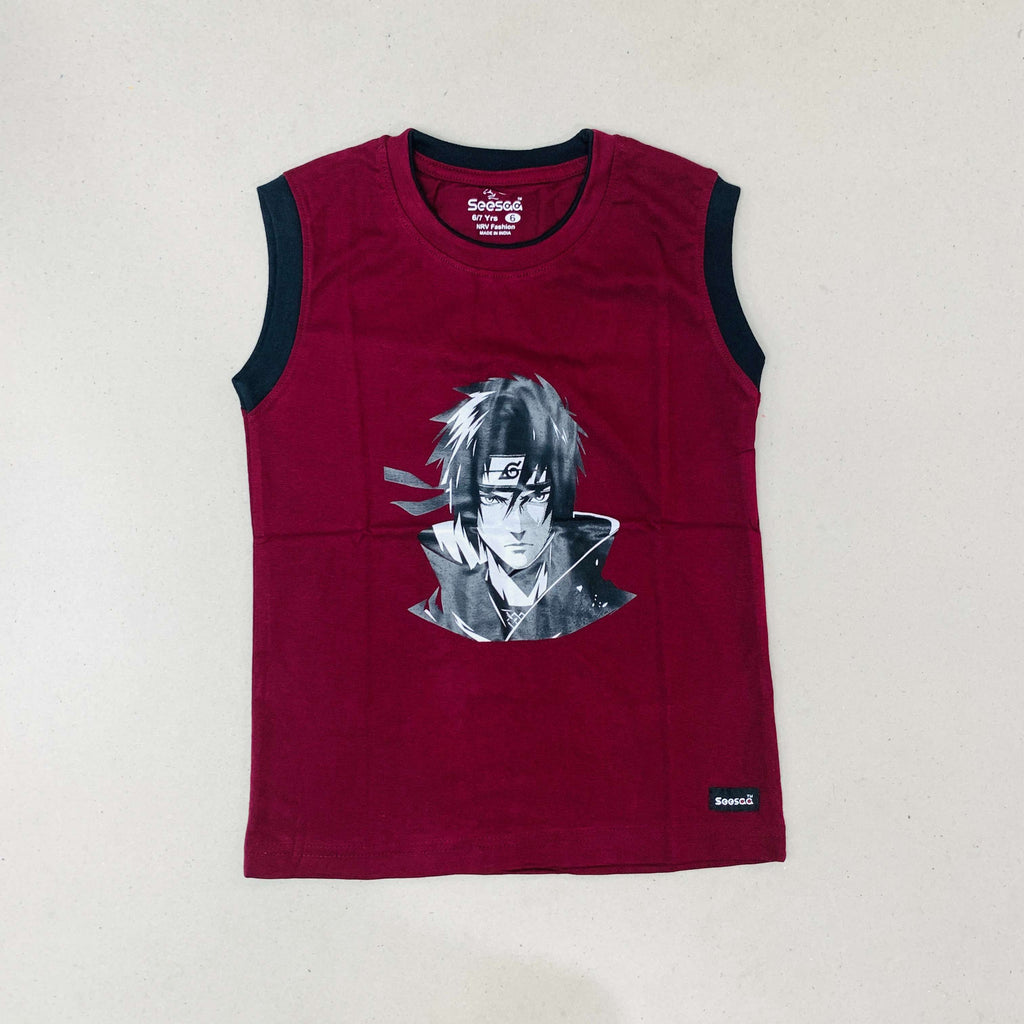 Seesaa sleeveless T-Shirt Combo Pack Of 2
