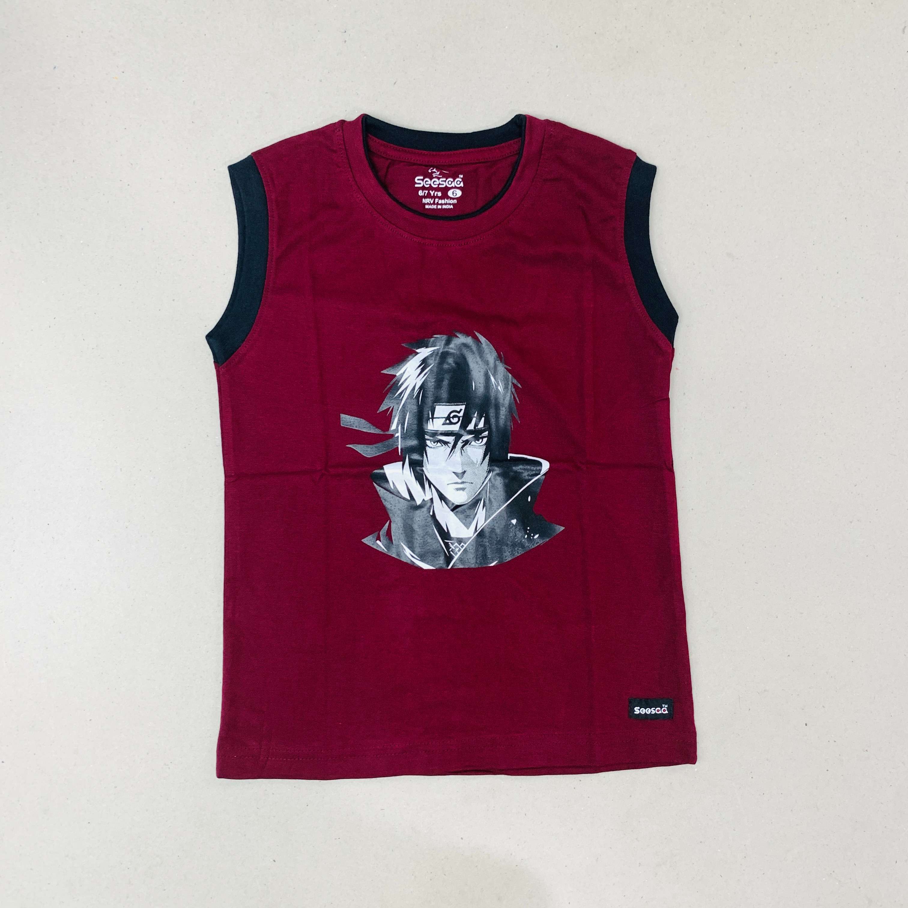 Seesaa sleeveless T-Shirt Combo Pack Of 2