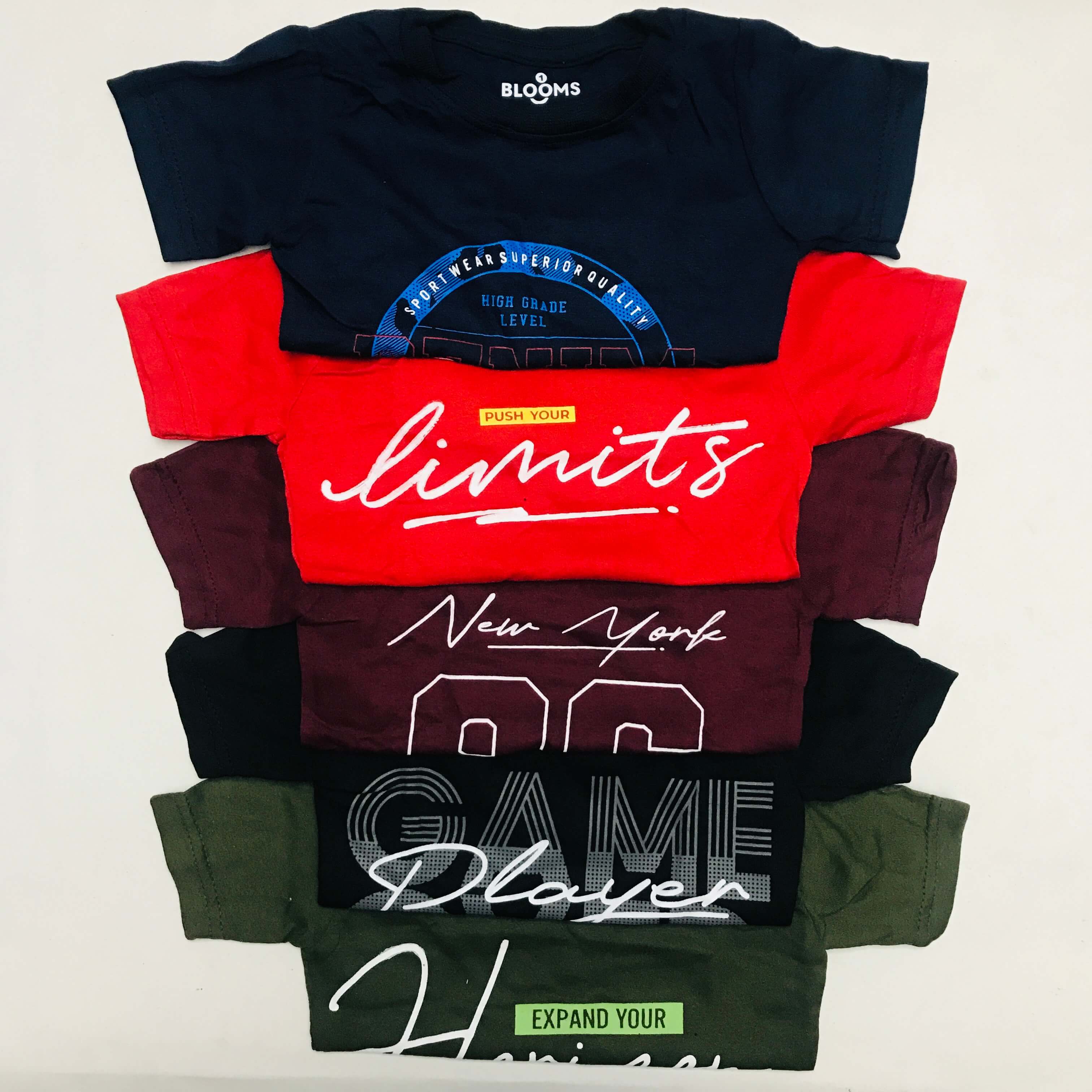 Kids T-Shirt Combo (Pack of 5)