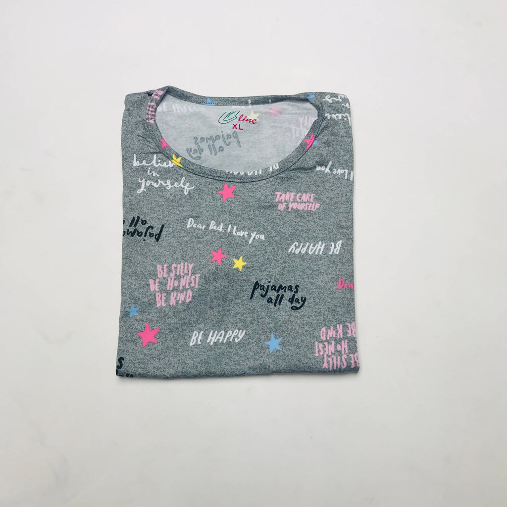 C-Line Ladies Tshirt Combo Pack Of 2 (34 Inch)