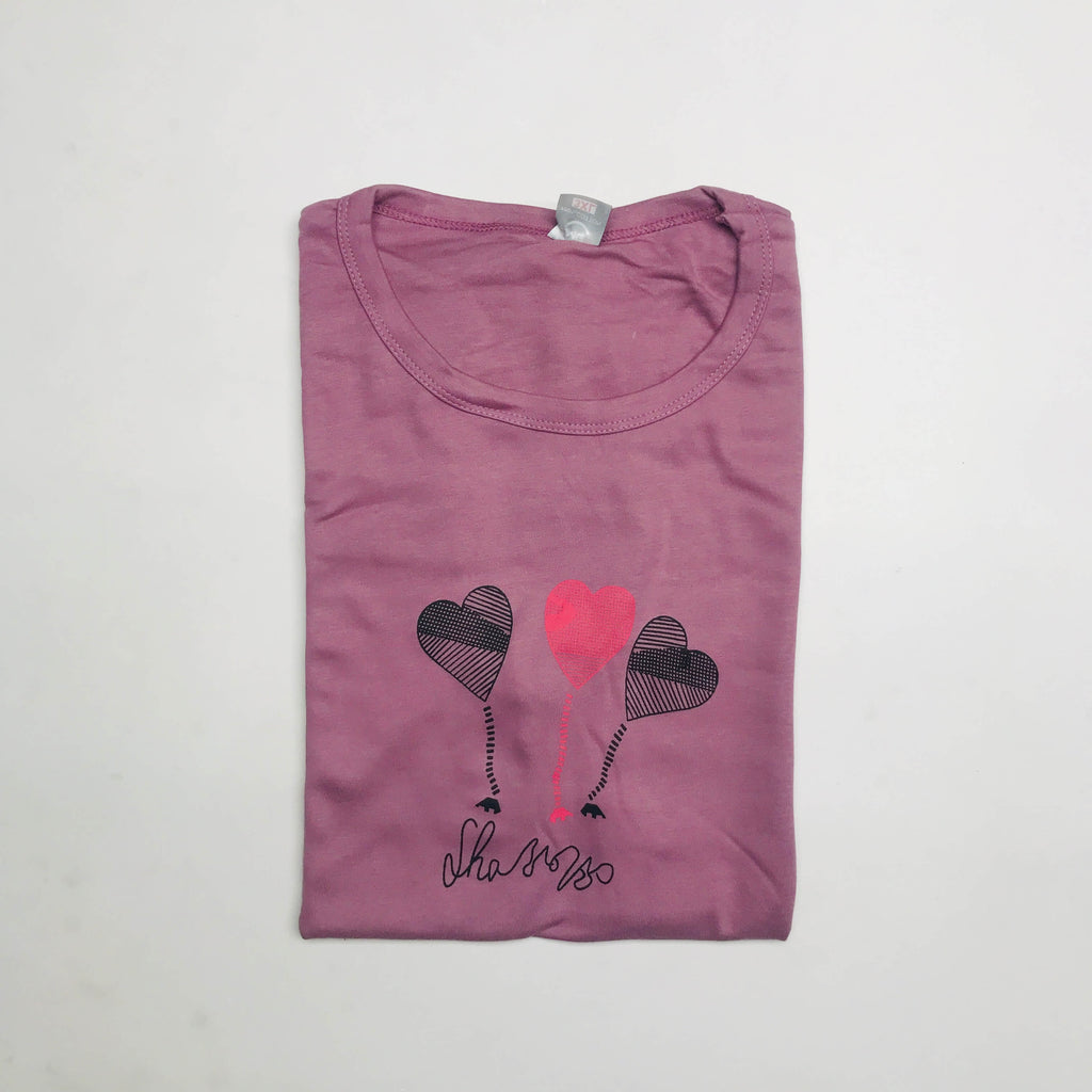 AM Ladies Tshirt Combo Pack Of 2 (36 Inch)