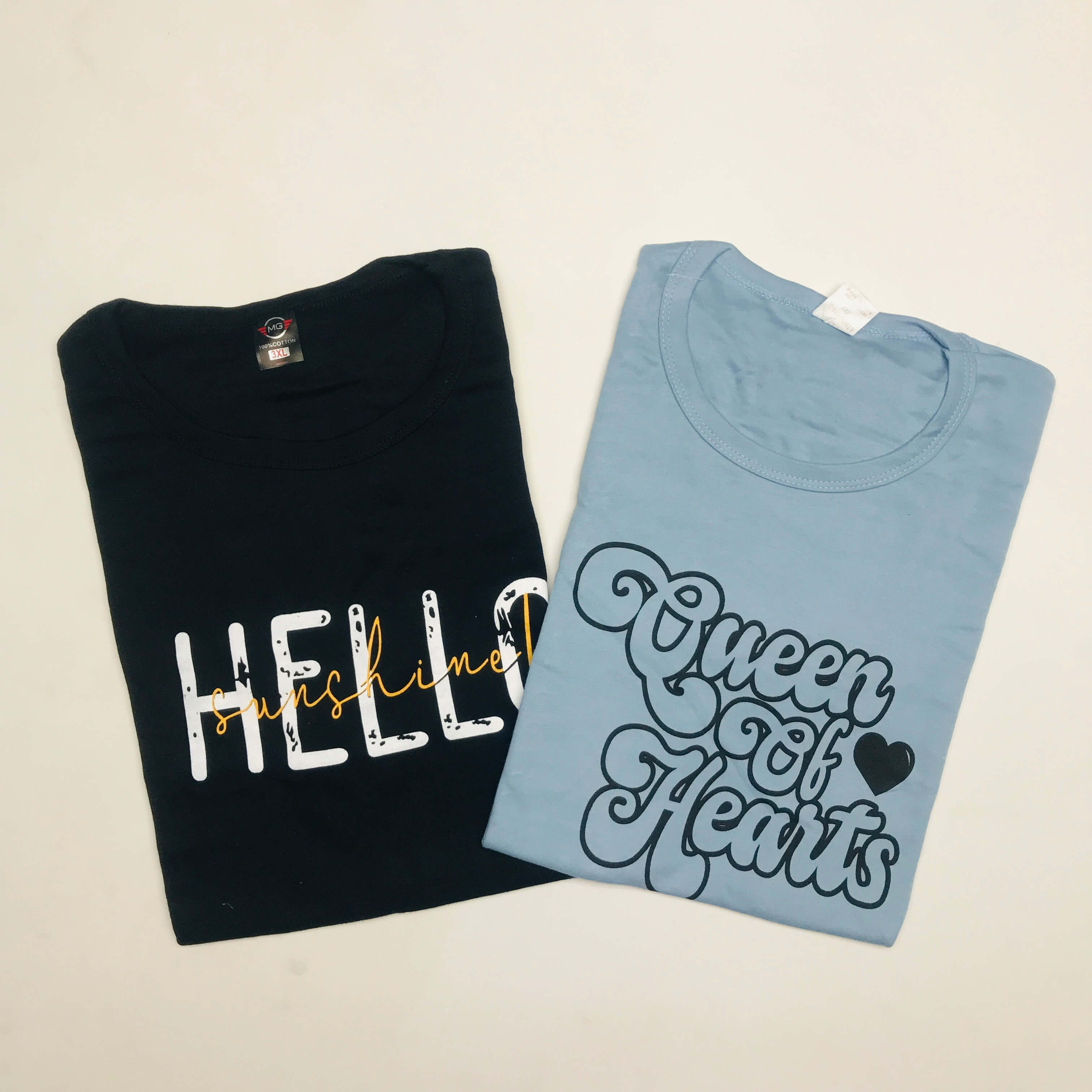 AM Ladies Tshirt Combo Pack Of 2 (36 Inch)