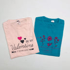 AM Ladies Tshirt Combo Pack Of 2 (32 Inch)