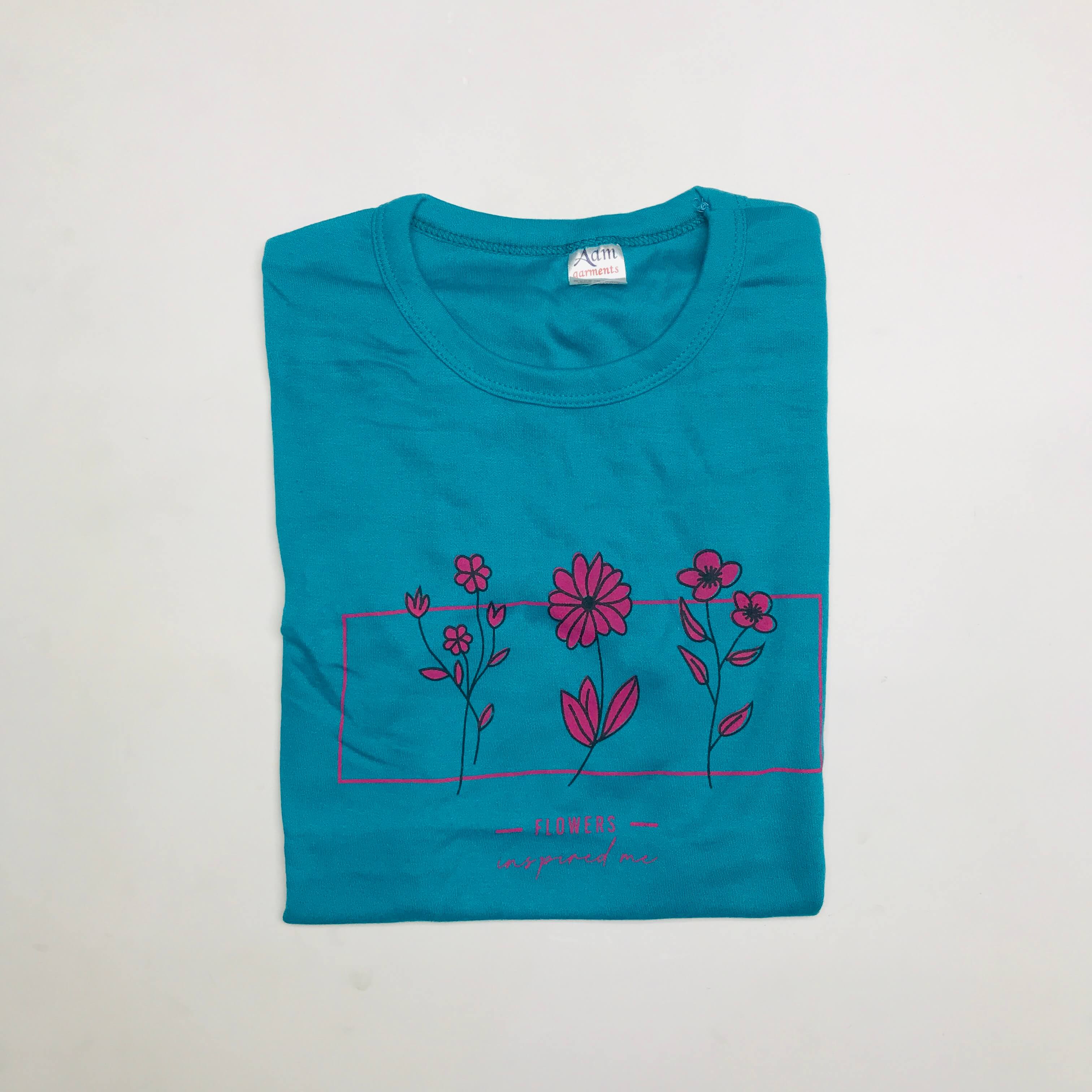AM Ladies Tshirt Combo Pack Of 2 (32 Inch)