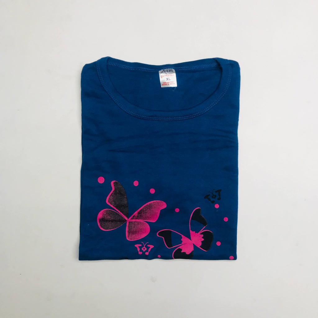 AM Ladies Tshirt Combo Pack Of 2 (32 Inch)