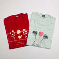 AM Ladies Tshirt Combo Pack Of 2 (32 Inch)
