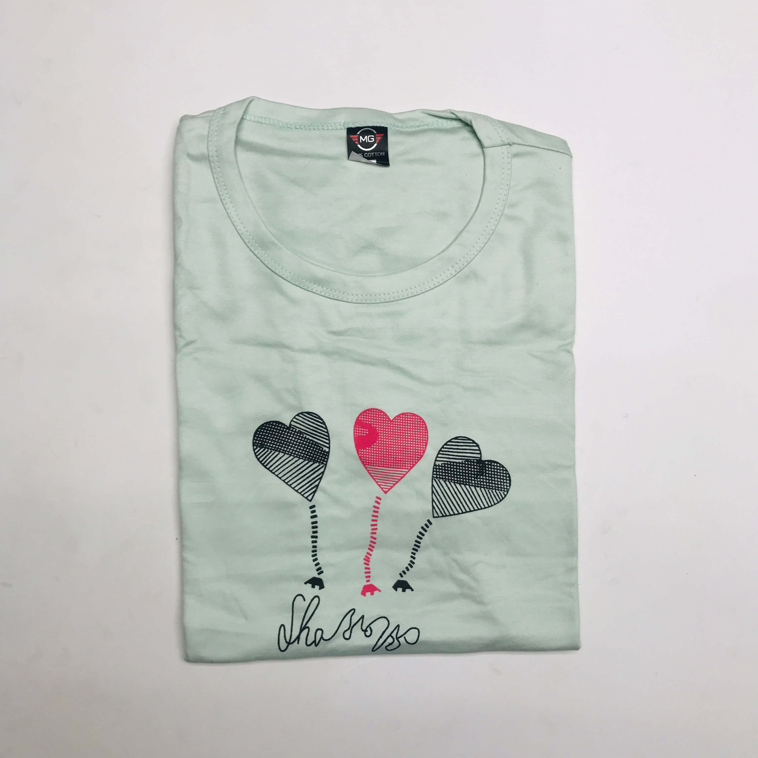 AM Ladies Tshirt Combo Pack Of 2 (32 Inch)
