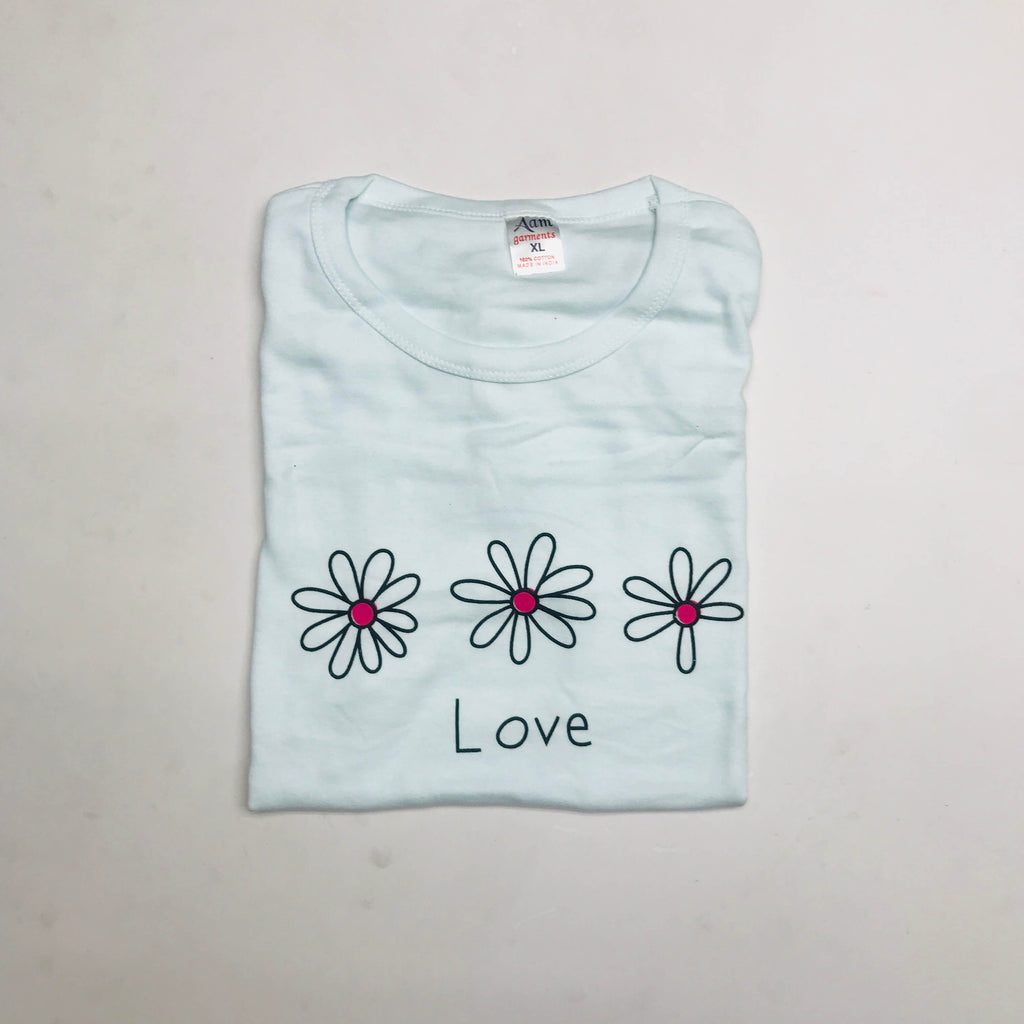 AM Ladies Tshirt Combo Pack Of 2 (32 Inch)