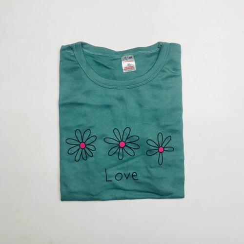 AM Ladies Tshirt Combo Pack Of 2 (32 Inch)