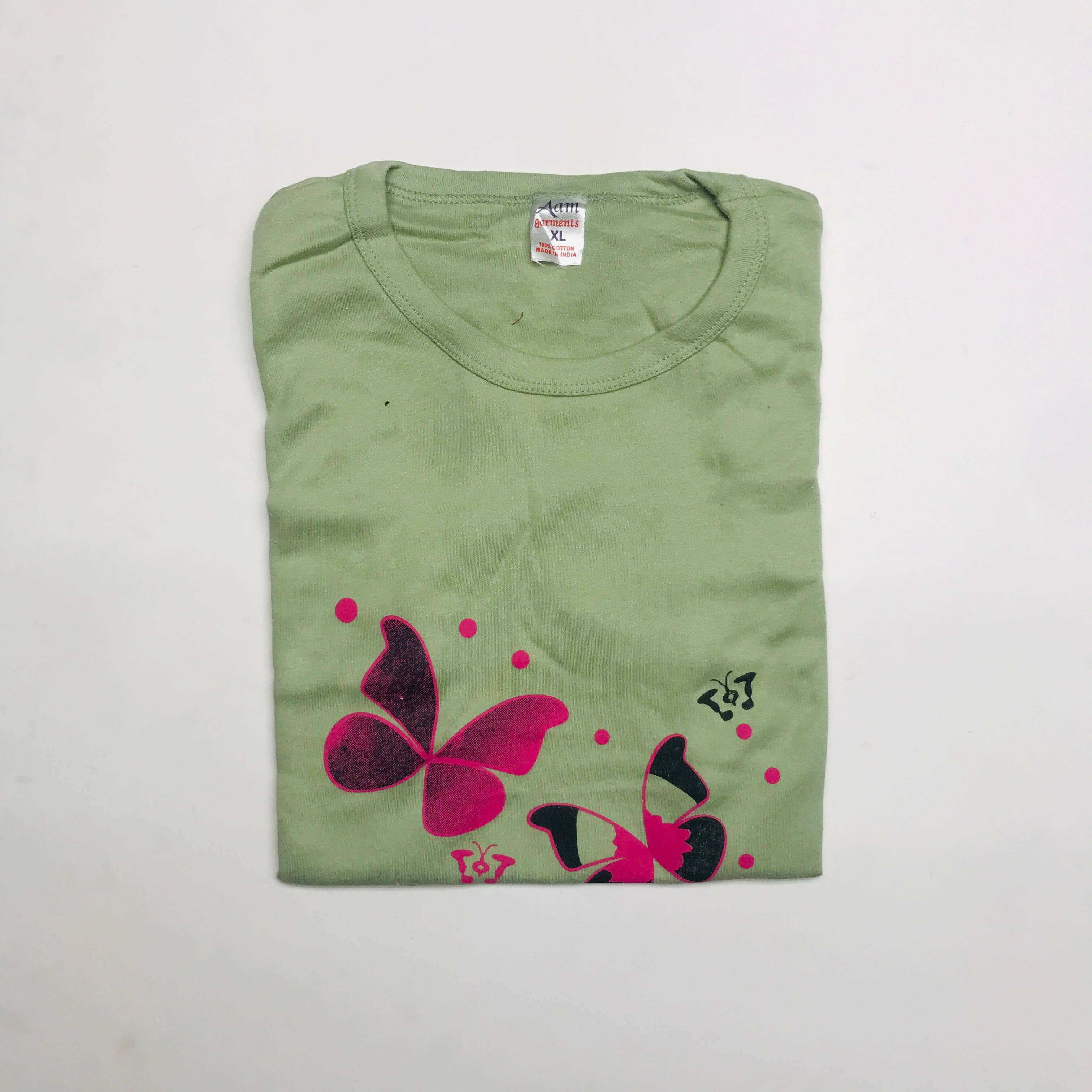 AM Ladies Tshirt Combo Pack Of 2 (32 Inch)
