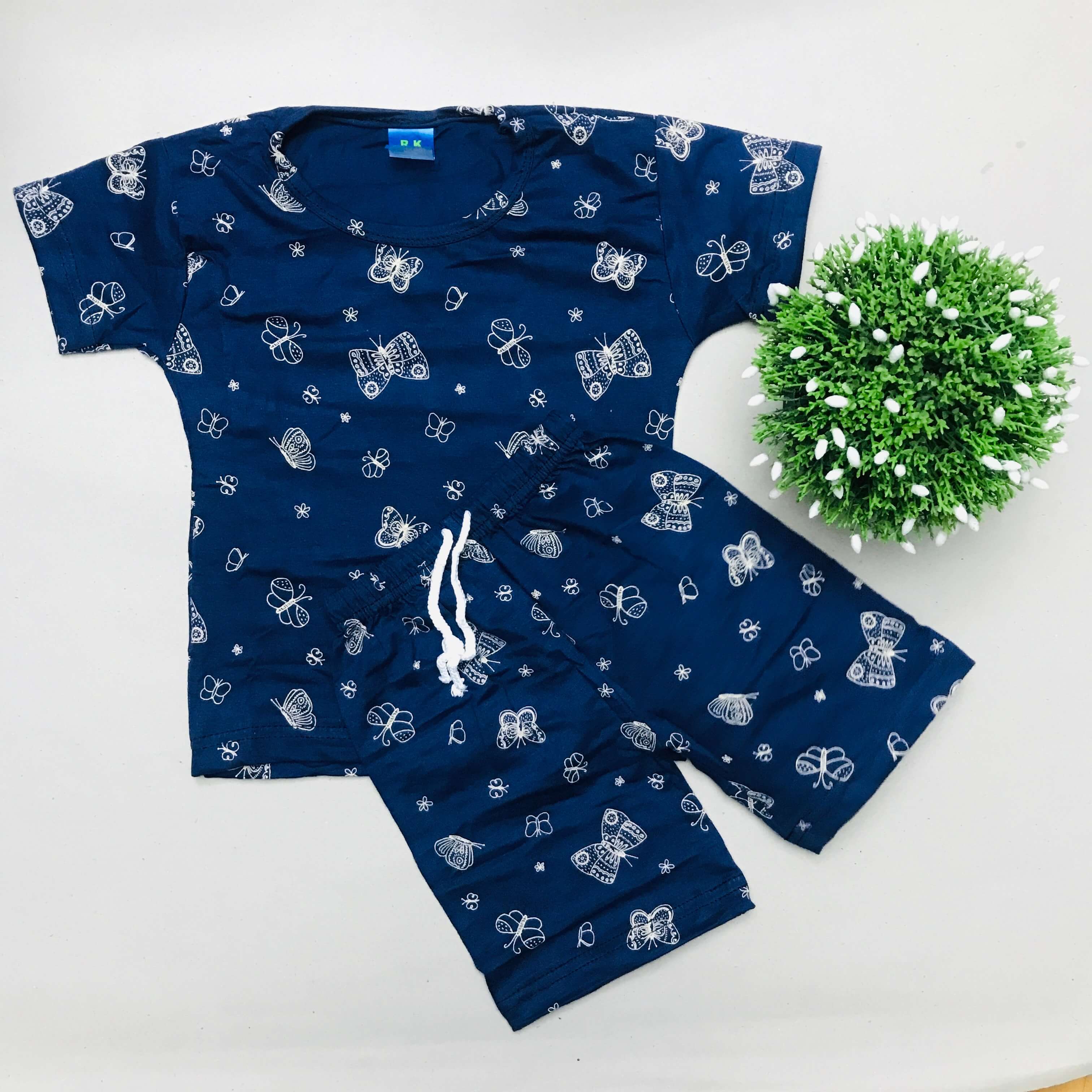 Kids Printed Shorts Set