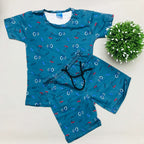 Kids Printed Shorts Set