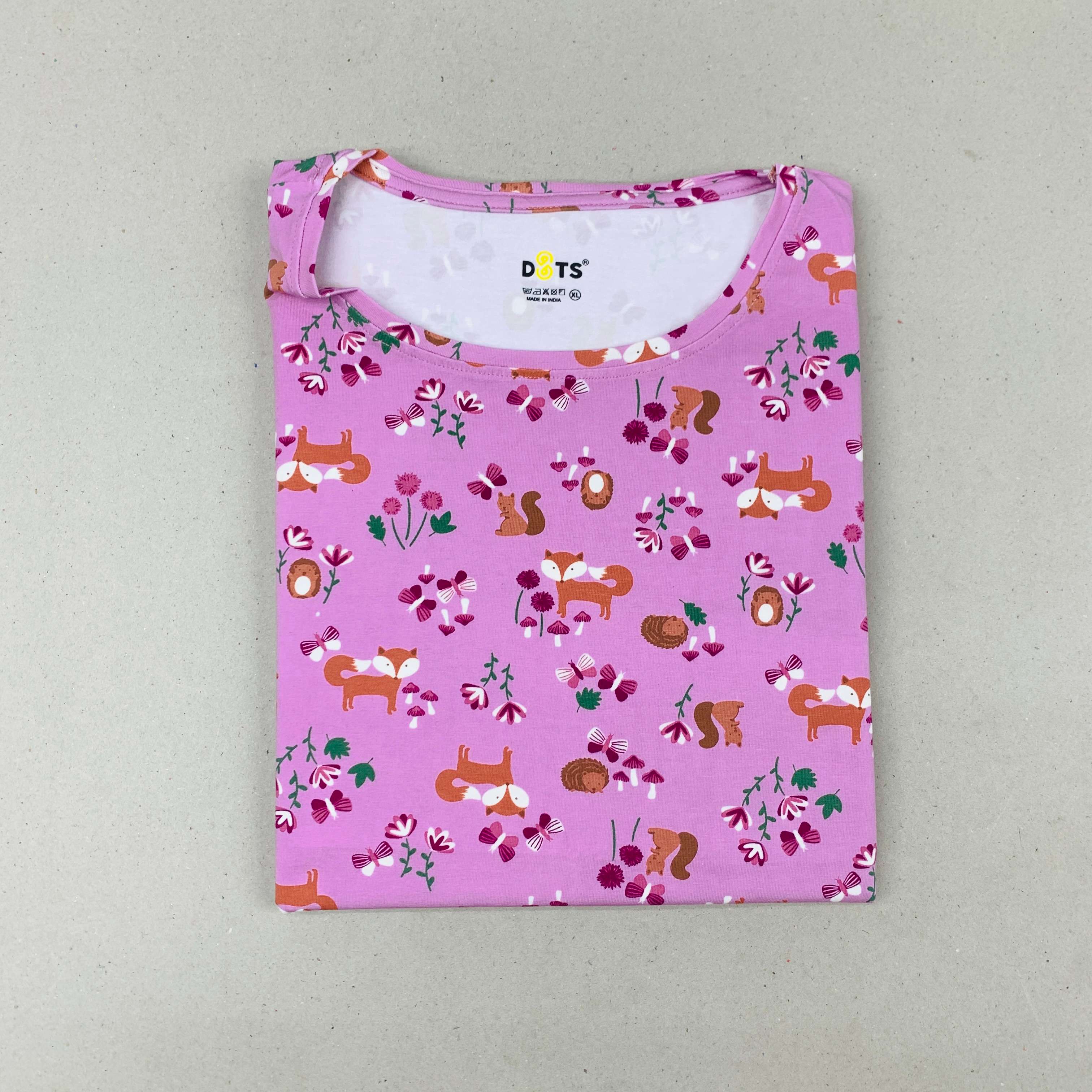 Dots Ladies Printed T-Shirt