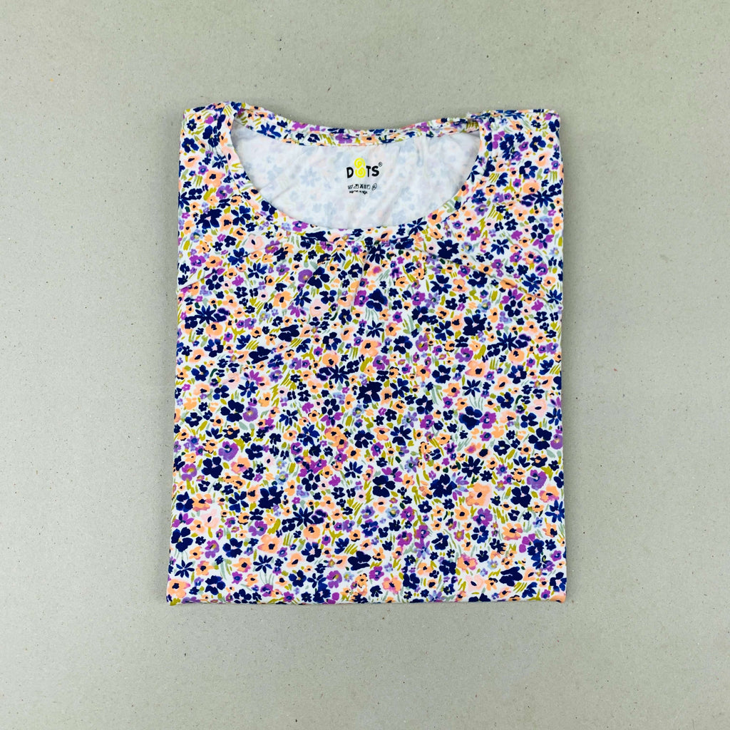 Dots Ladies Printed T-Shirt