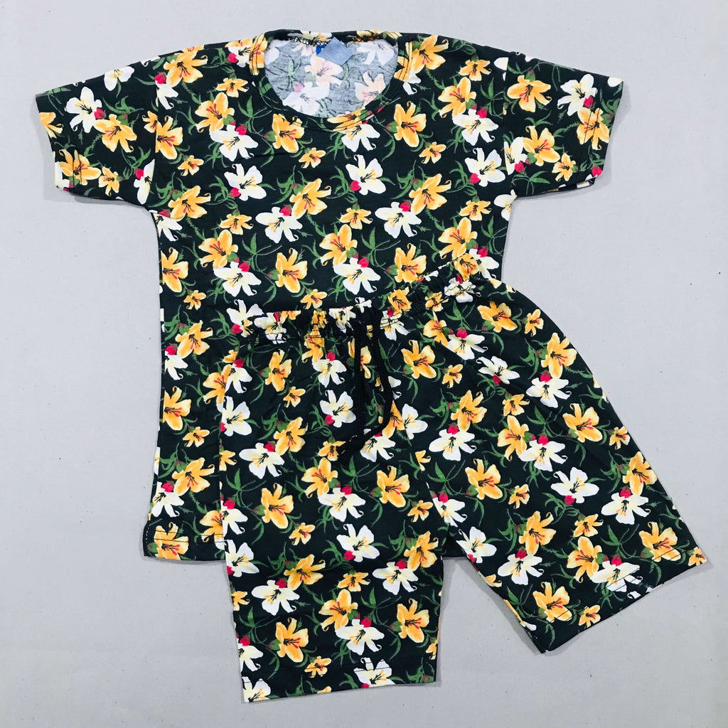 Kids Printed Shorts Set