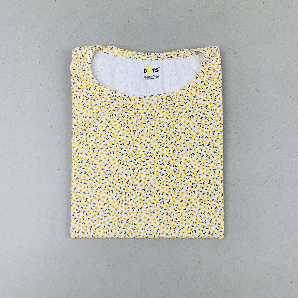 Dots Ladies Printed T-Shirt