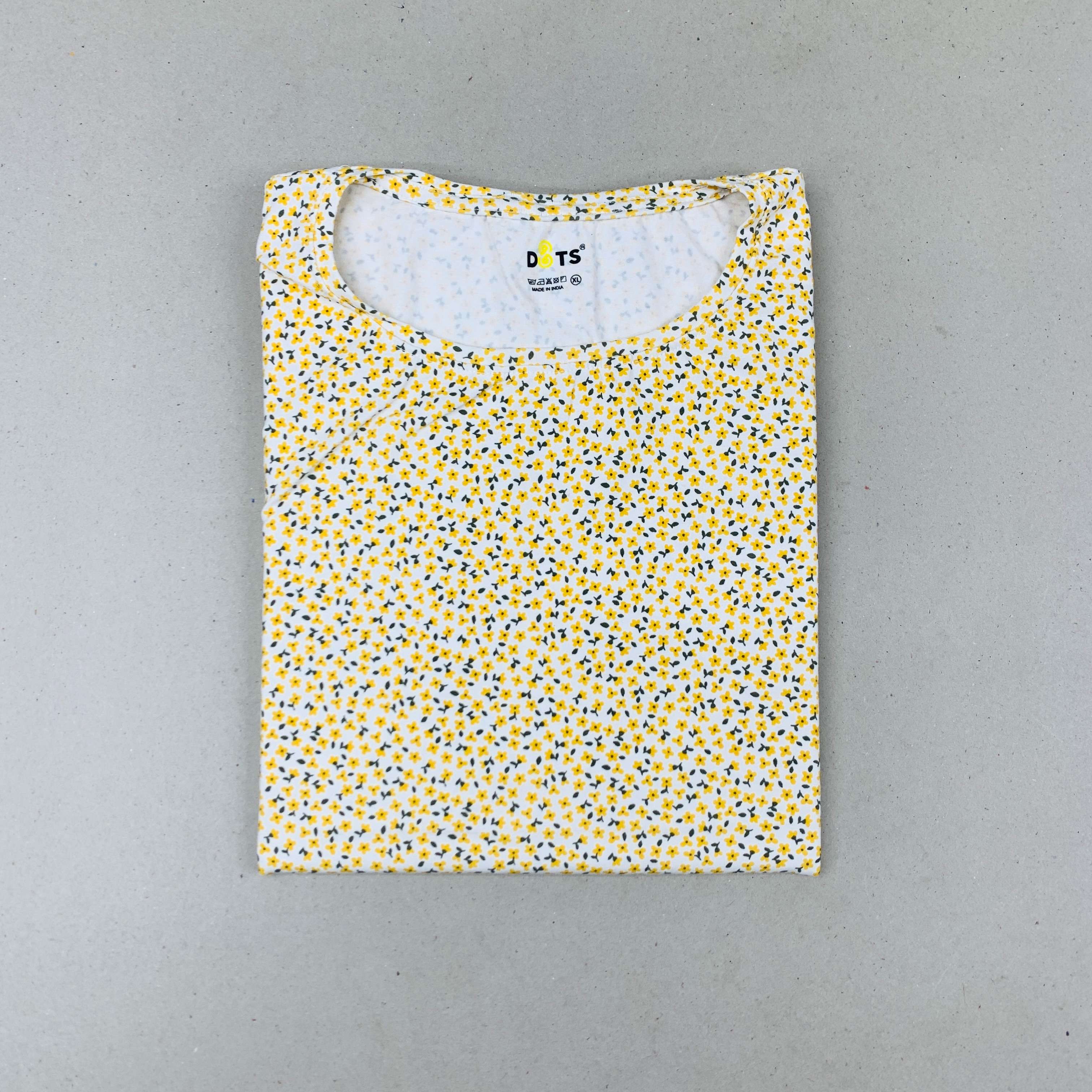Dots Ladies Printed T-Shirt