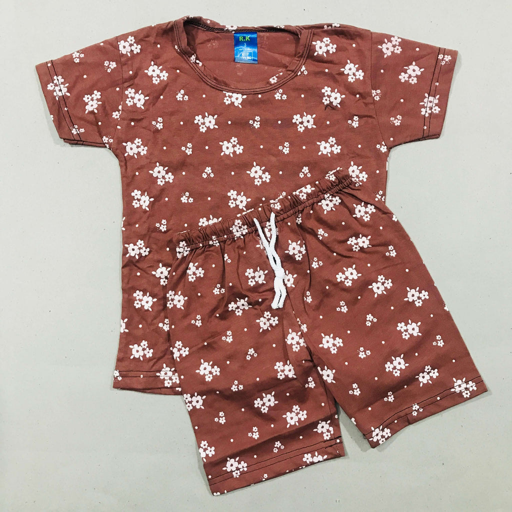 Kids Printed Shorts Set