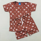 Kids Printed Shorts Set