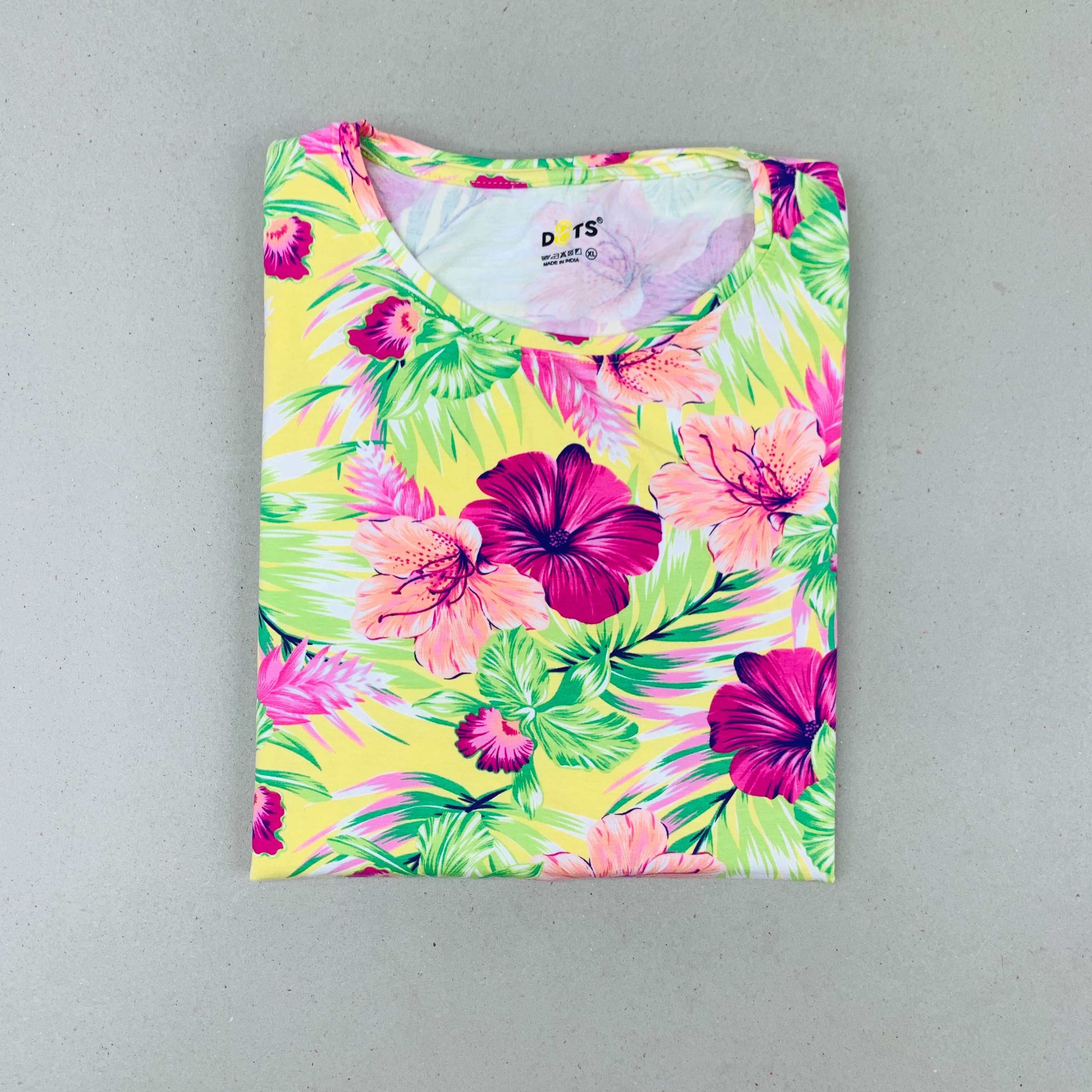 Dots Ladies Printed T-Shirt
