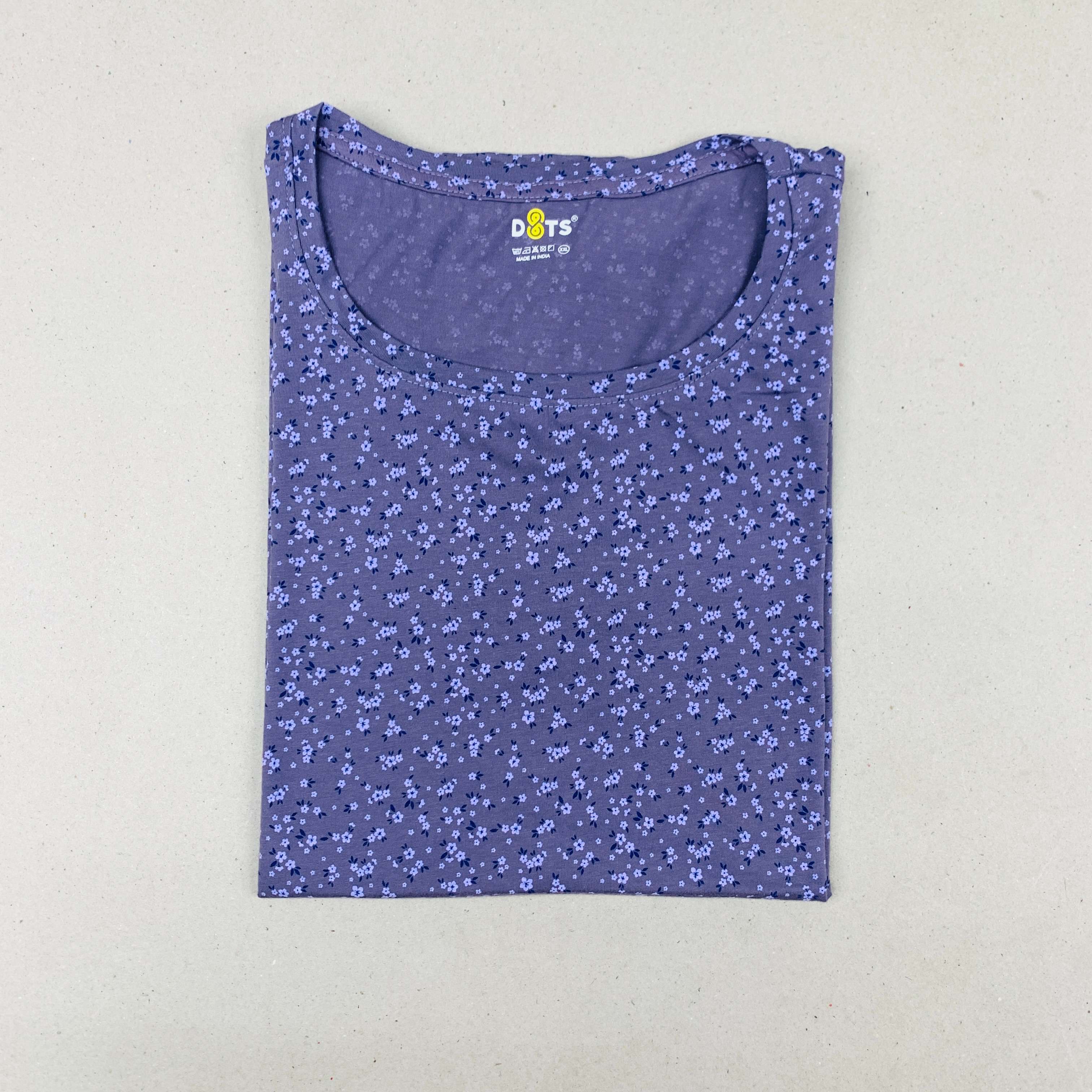 Dots Ladies Printed T-Shirt