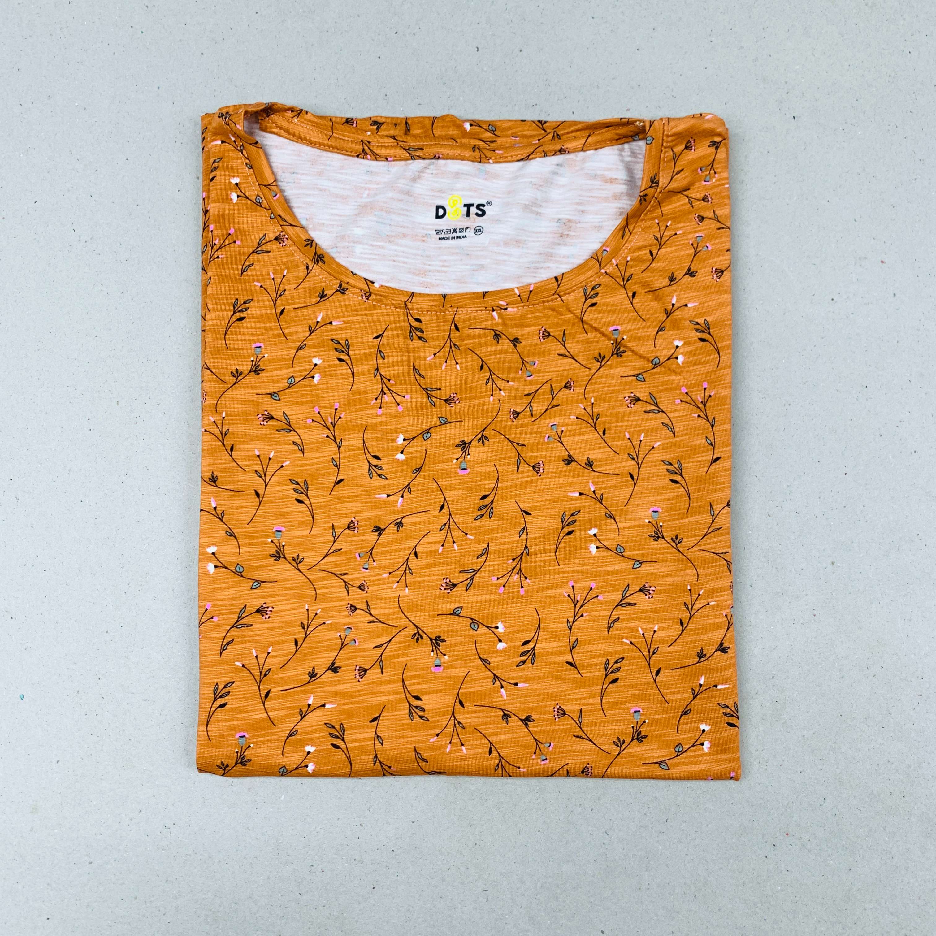 Dots Ladies Printed T-Shirt
