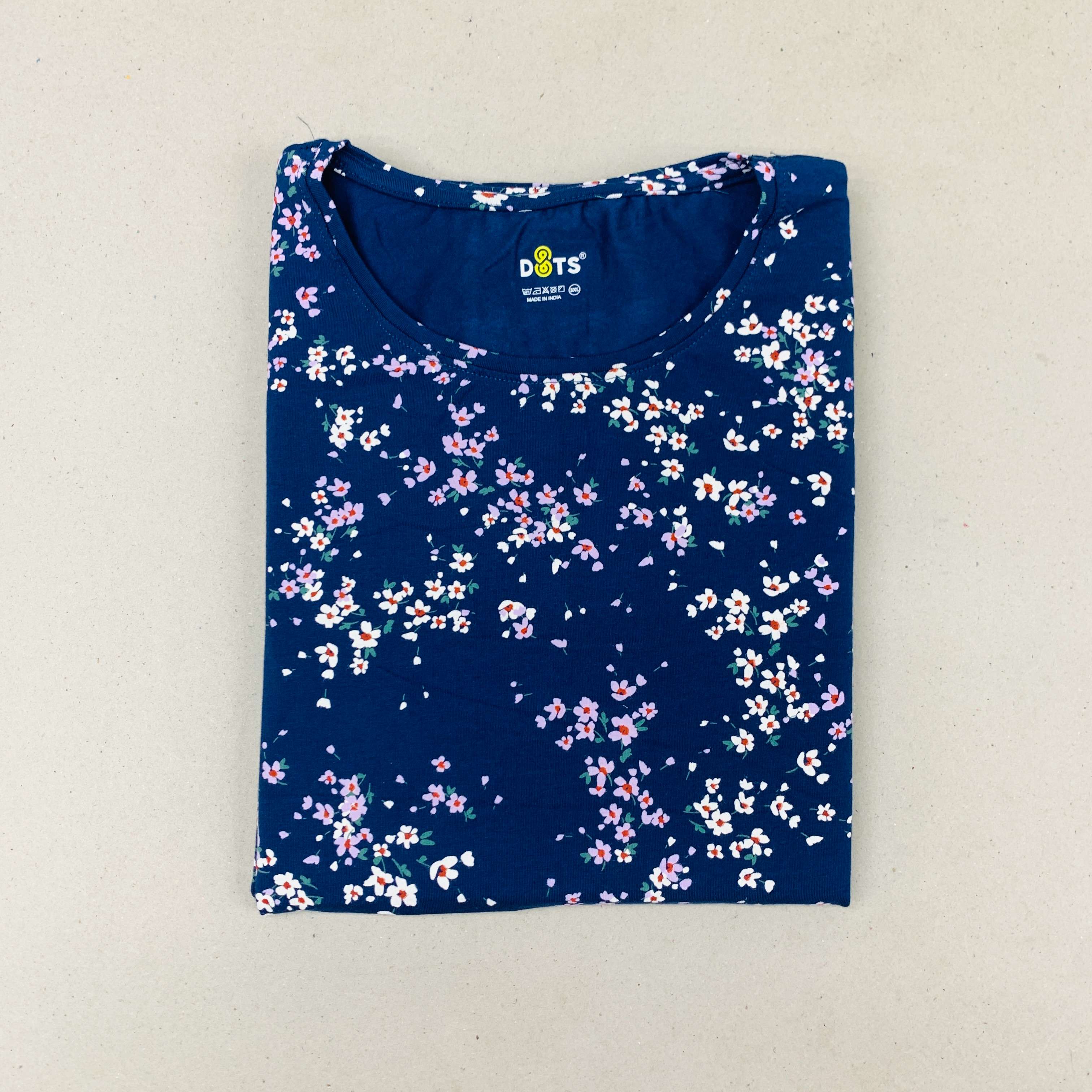 Dots Ladies Printed T-Shirt