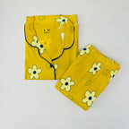 Dots Collar Pant Set with Pocket