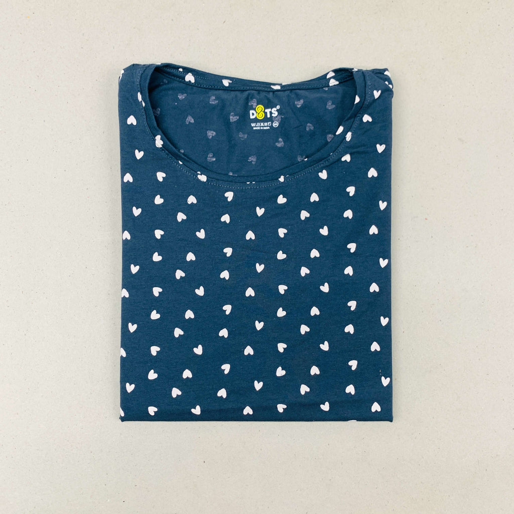 Dots Ladies Printed T-Shirt