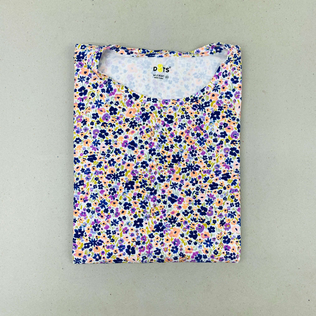 Dots Ladies Printed T-Shirt