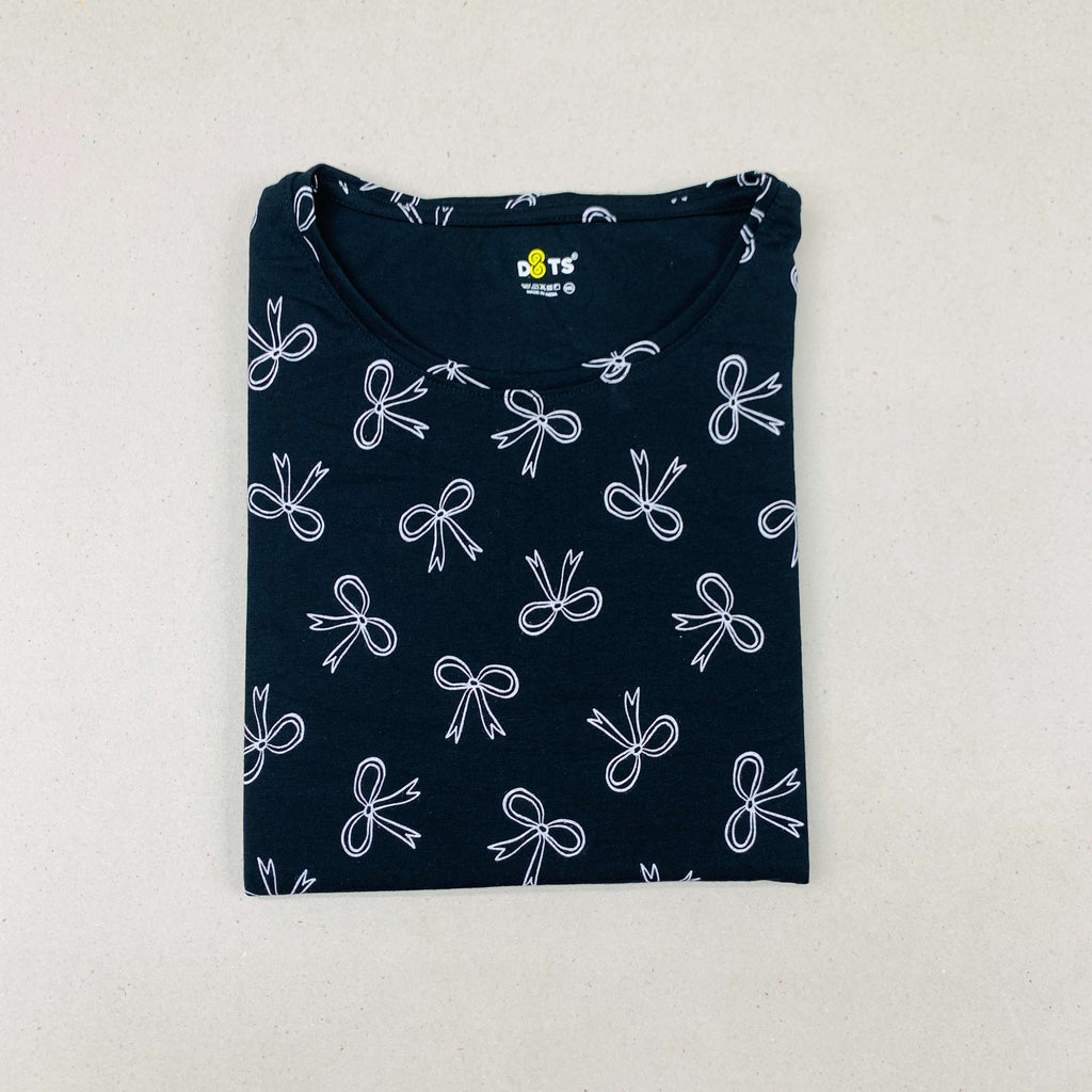 Dots Ladies Printed T-Shirt