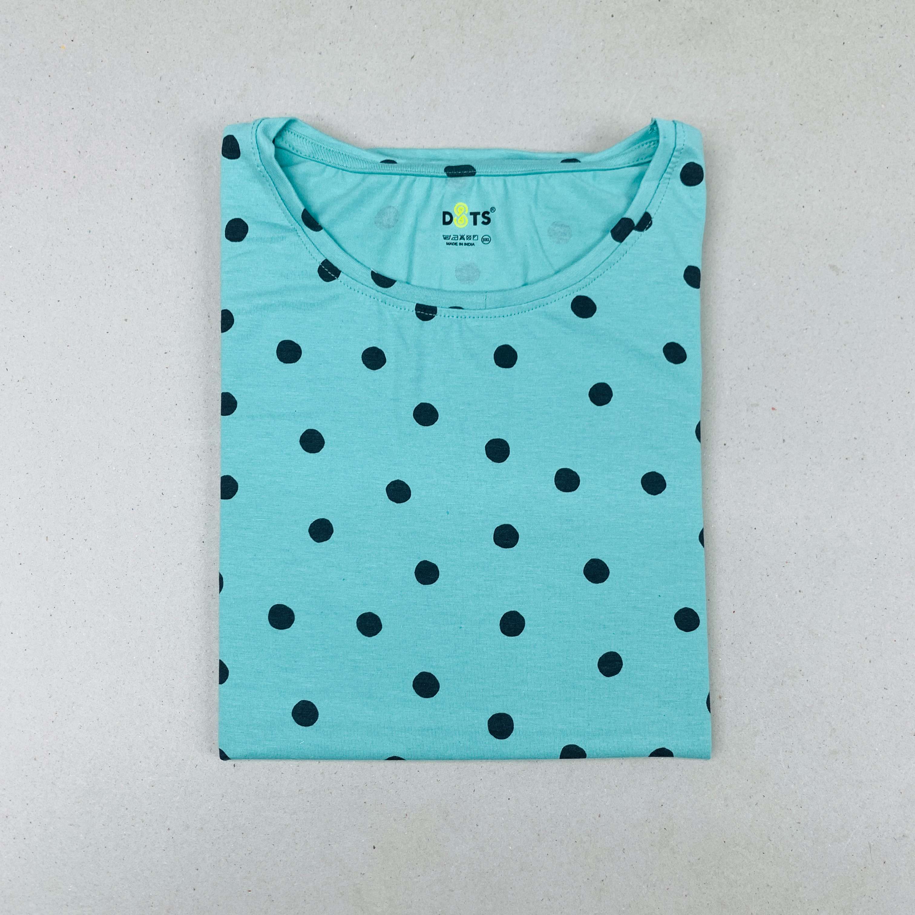 Dots Ladies Printed T-Shirt