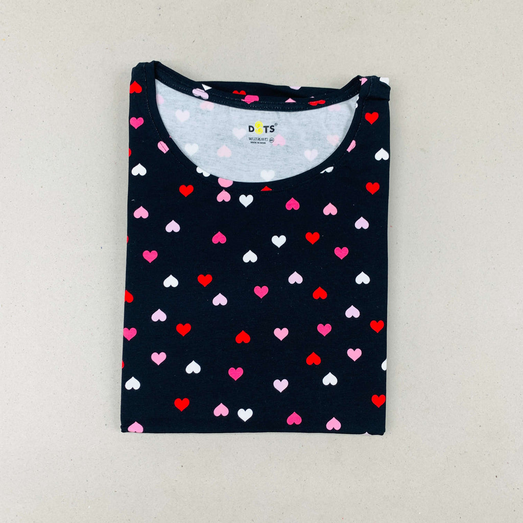 Dots Ladies Printed T-Shirt