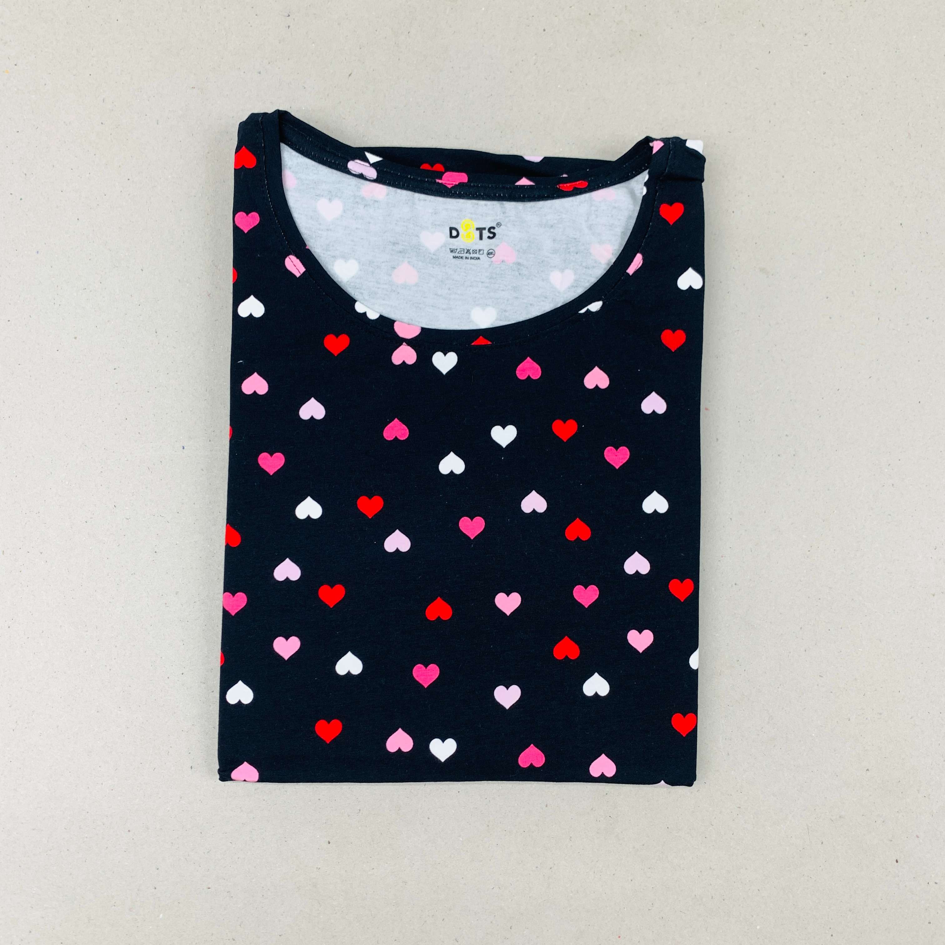 Dots Ladies Printed T-Shirt