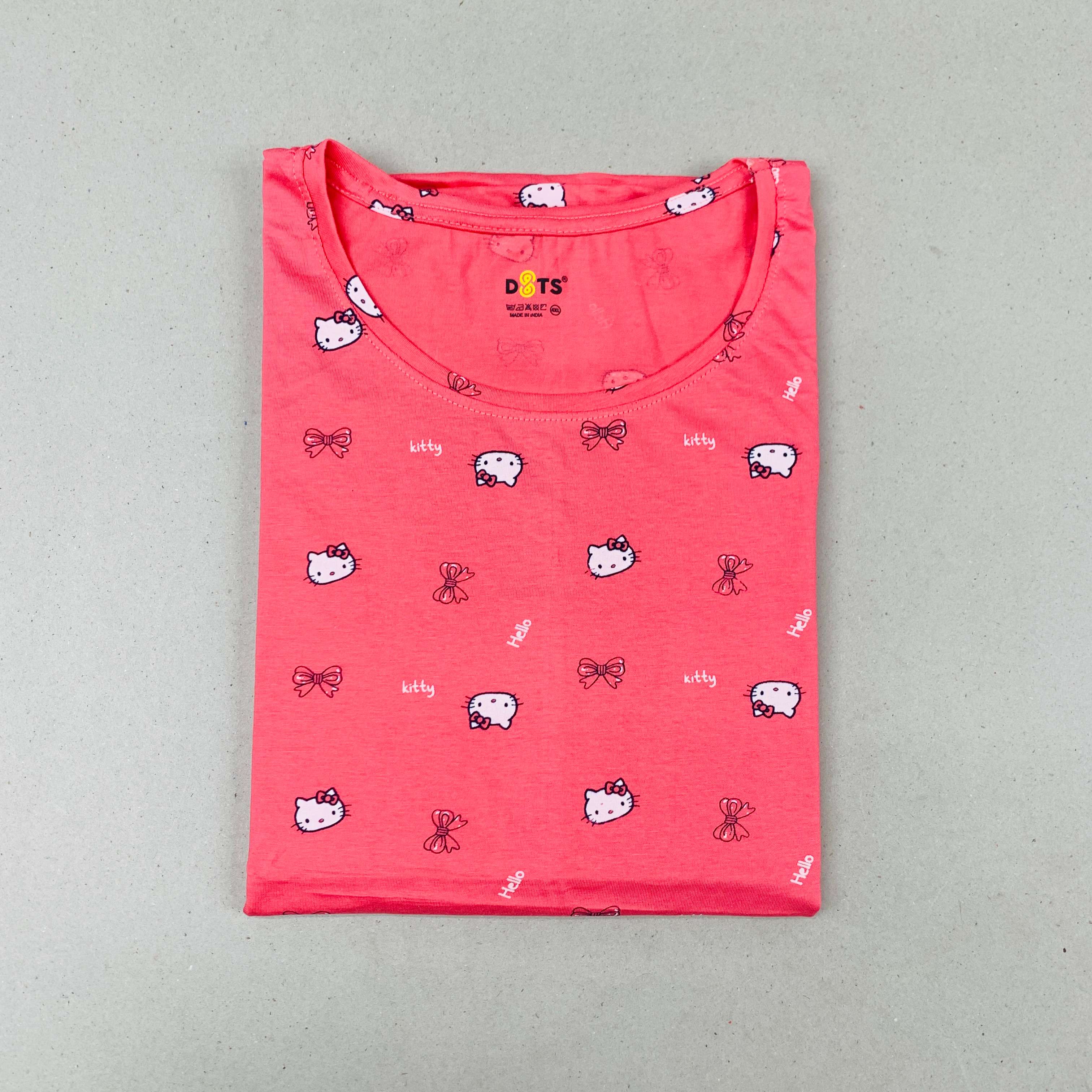 Dots Ladies Printed T-Shirt