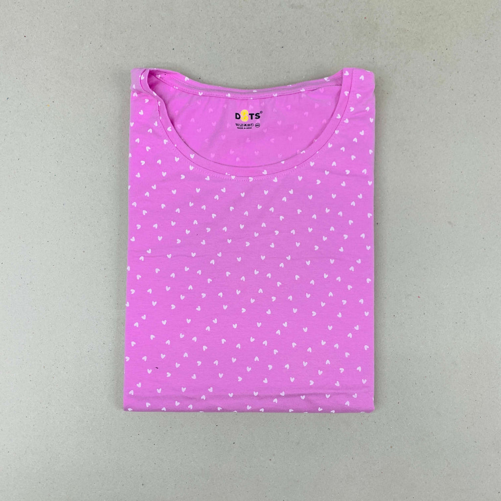 Dots Ladies Printed T-Shirt