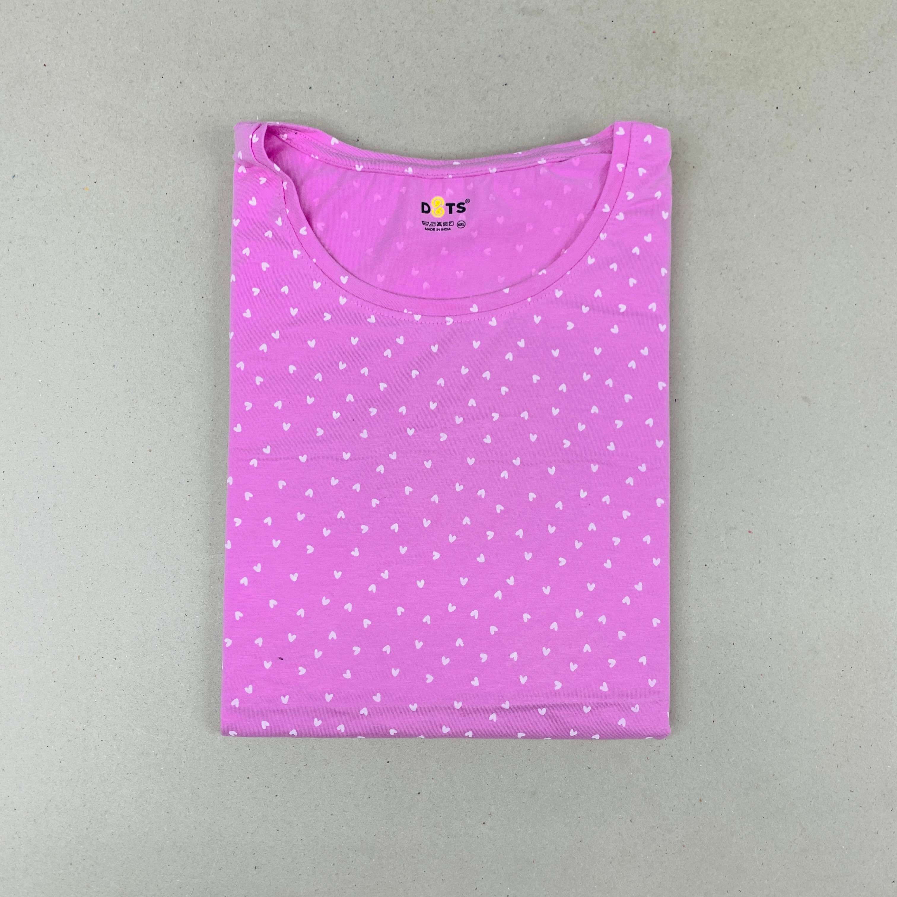 Dots Ladies Printed T-Shirt