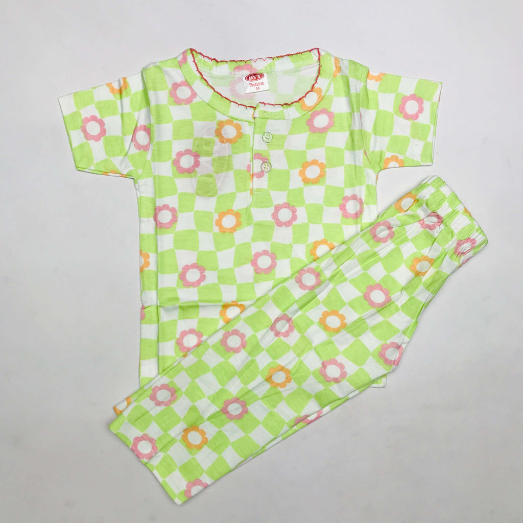 Bubbly Buttons Kids Pant Set