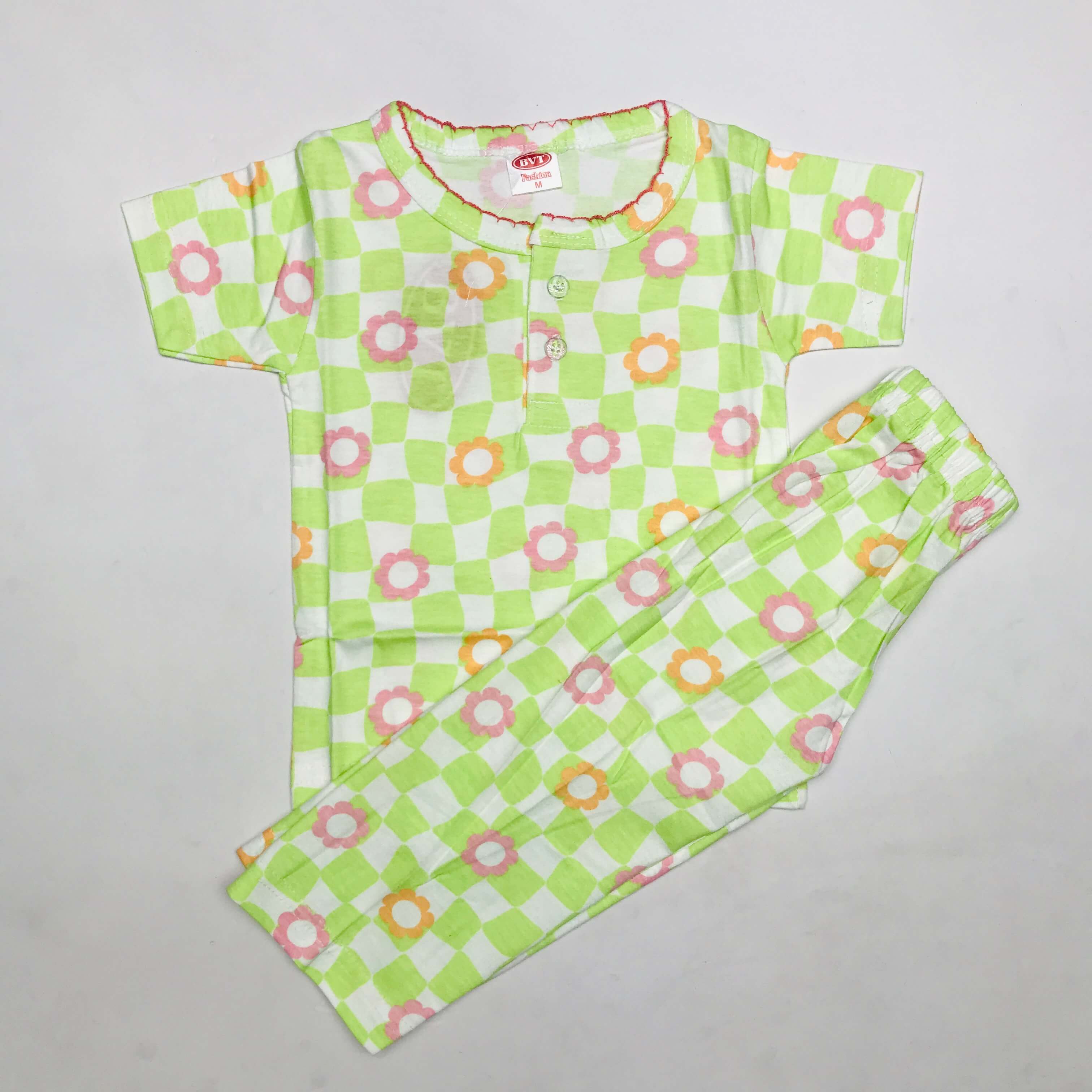 Bubbly Buttons Kids Pant Set